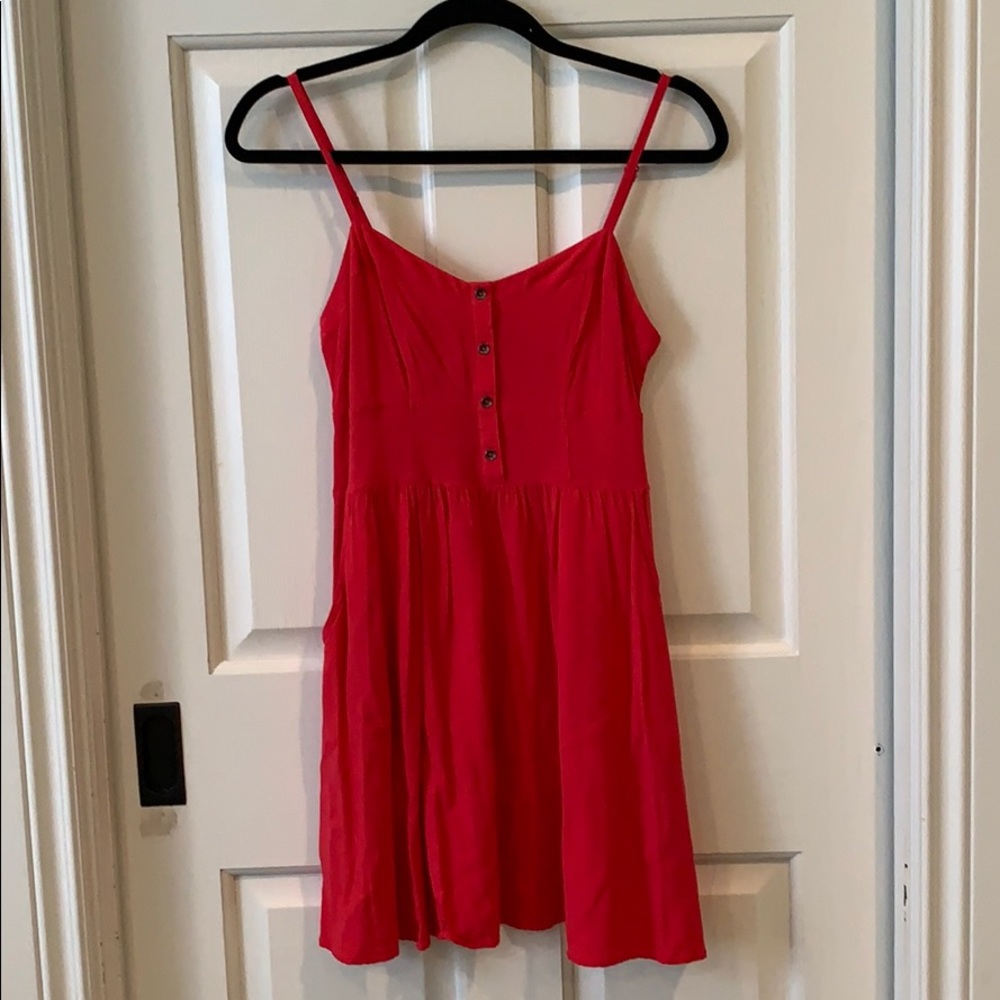 Express Comfy Pink/Red Dress